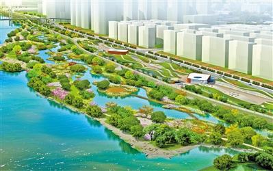 54萬平方米 雁灘濕地公園“入畫來”！