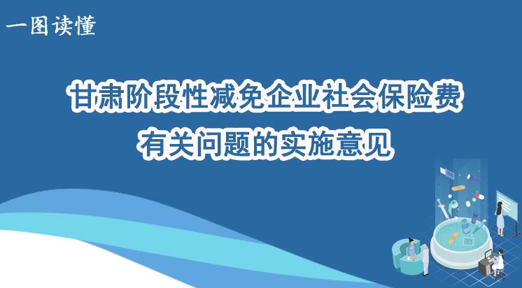 一圖讀懂甘肅階段性減免企業(yè)社會(huì)保險(xiǎn)費(fèi)有關(guān)問題的實(shí)施意見