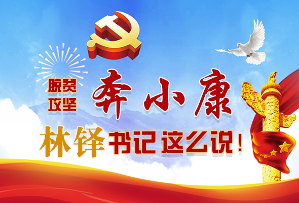 長圖|脫貧奔小康，林鐸書記這么說！