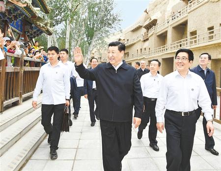 牢記囑托不負(fù)厚望 砥礪奮進富民興隴——寫在習(xí)近平總書記視察甘肅一周年之際