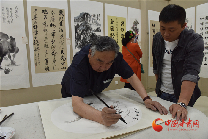 蘭州市城關(guān)區(qū)政協(xié)舉辦慶祝中國共產(chǎn)黨成立100周年翰墨飄香書畫交流活動(dòng)