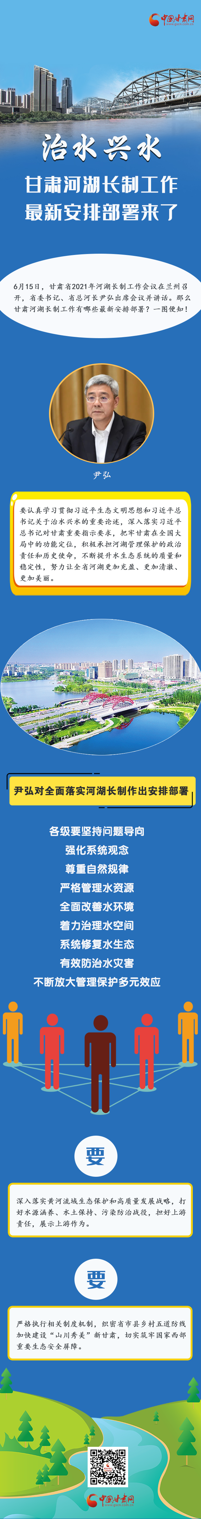 圖解|速看！甘肅河湖長制工作最新安排部署來了