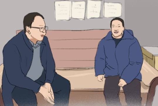 手繪丨追憶邱軍：扎根泥土，他把生命永遠(yuǎn)定格在扶貧路上