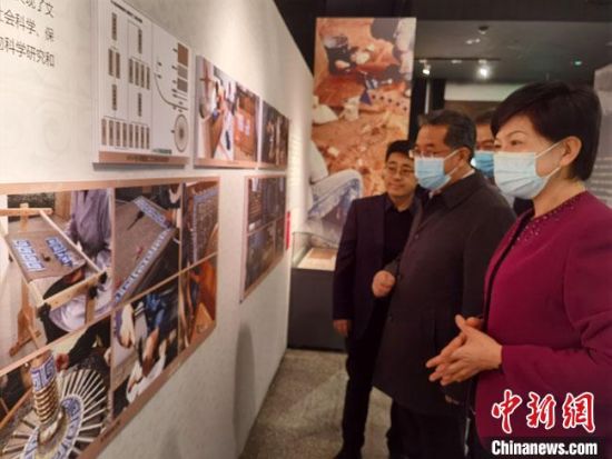圖為展覽現(xiàn)場。　馮志軍 攝