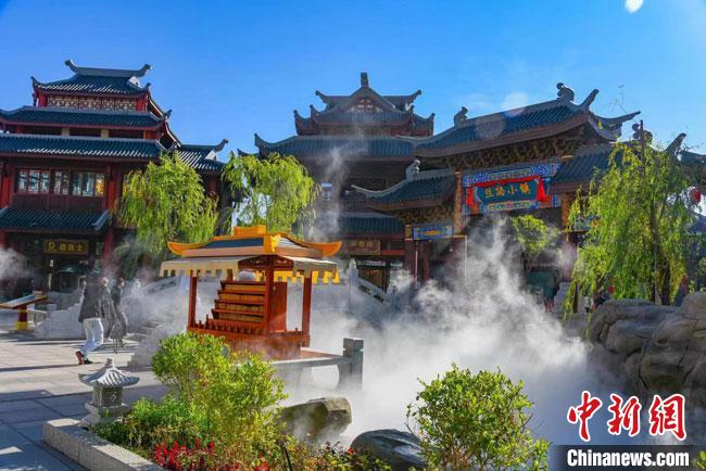 圖為嘉峪關(guān)方特歡樂(lè)世界。(資料圖) 趙海宏 攝