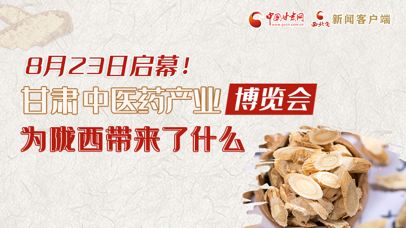 長圖丨8月23日啟幕，甘肅這場行業(yè)盛會為隴西帶來了什么？