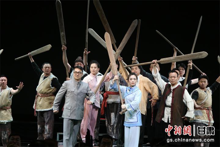 圖為演出劇照。甘肅省隴劇院供圖